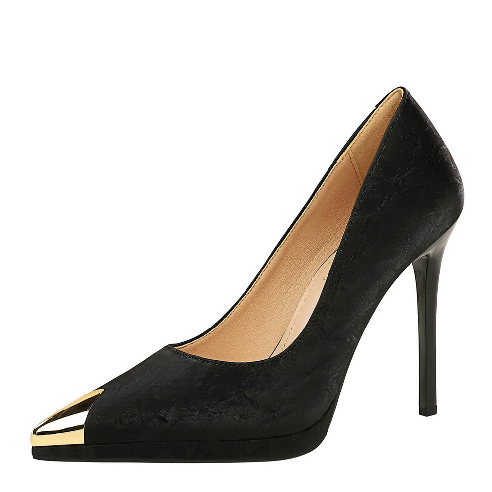 3266-5 style fashionable, simple and sexy high heels for women, thin heels with metal pointed toes, one foot women's shoes, super high heels