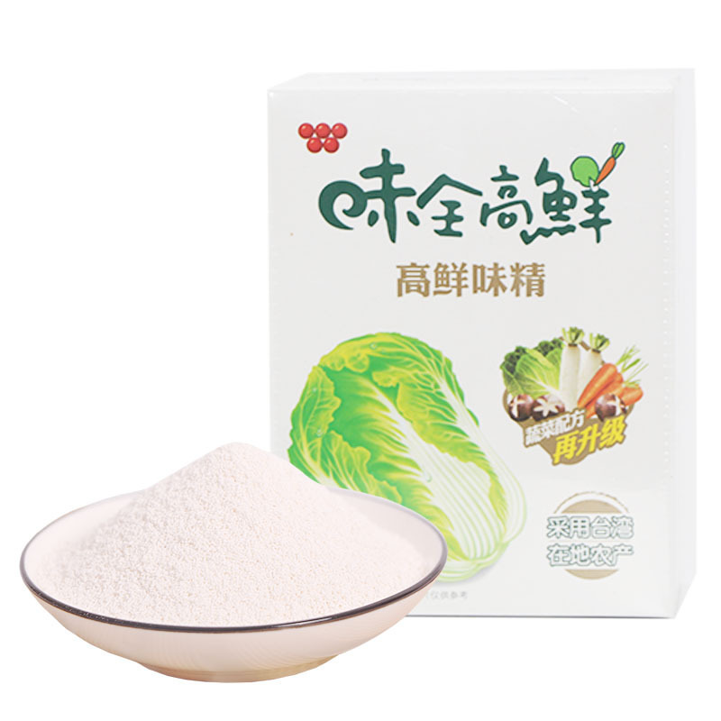 中国台湾味全蔬菜高鲜味精500g全素食果蔬家用调味品调料鸡精味素|undefined