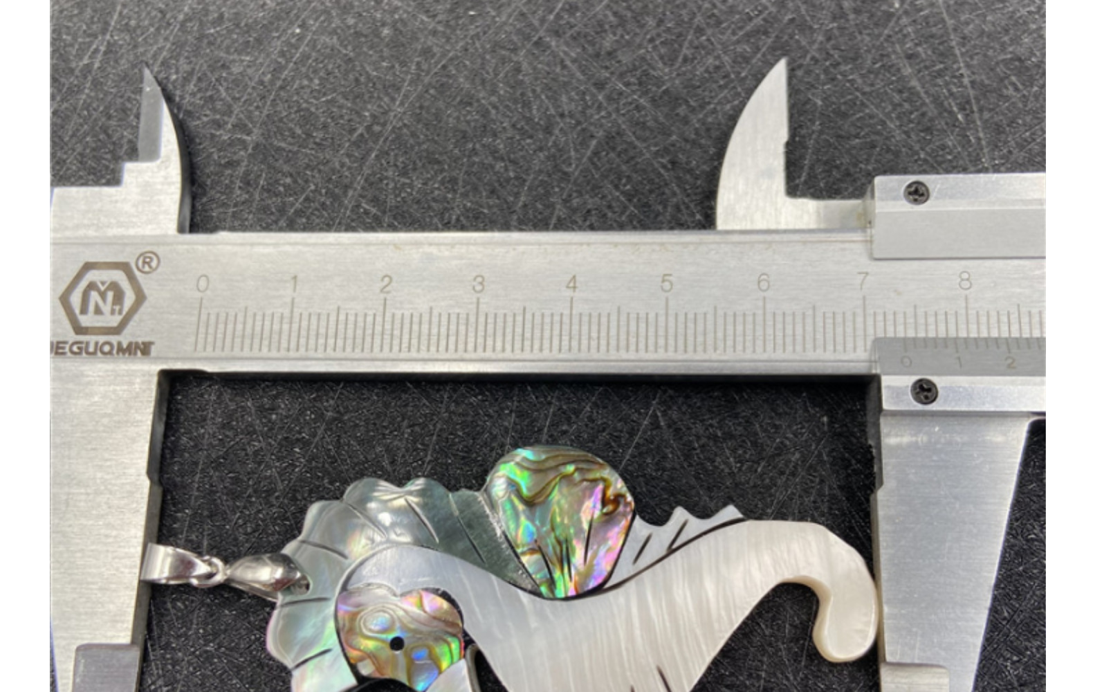 11g Weight Pendant Necklace Classification Anniversary, Business, Travel Occasion Shell Material Animal Pattern Unisex Gender Fashion Style Fashion Stitching Marine Animal Abalone Shell Pendant Necklace 6