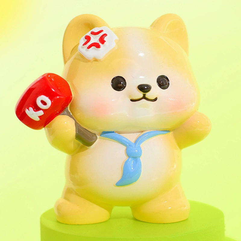 Картонная минифигура, настольная игрушка, нейл-декор, оптовая