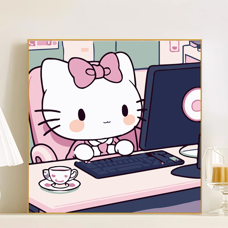 R009 / 20*20CM(画笔+颜料+绷好内框）