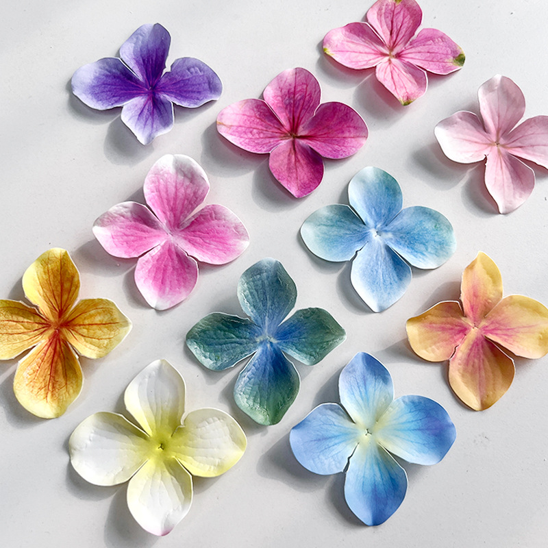 仿真绣球花配件网红夏日甜美刘海发夹diy发饰鞋花帽花伴手礼配饰