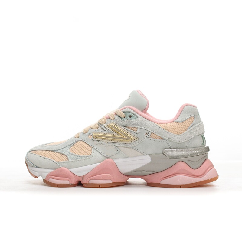 Putian Shoes Nb9060 Leather Mesh Suede Leather Resilient Official Dad Shoes Non-Slip Wear-Resistant Men's and Women's Sports Running