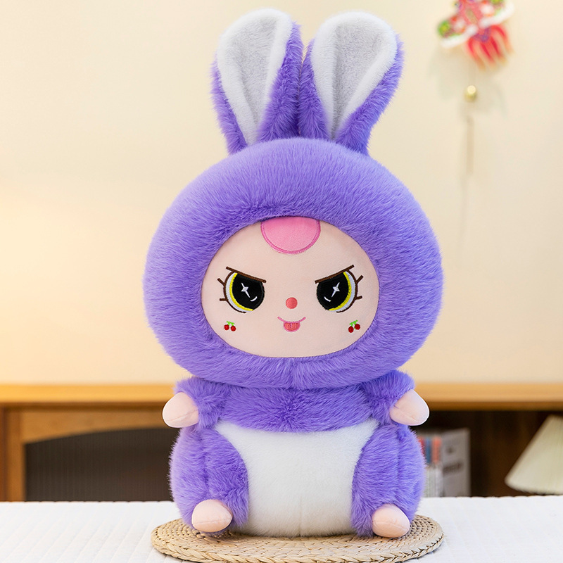 クロスボーダー赤ちゃん 3 歳の長い耳のウサギの人形ぬいぐるみ大型なだめる人形子供の人形枕女の子ギフト|undefined