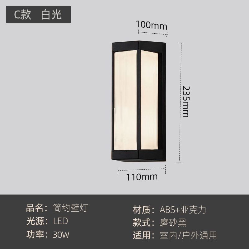 [그리드 모델] ABS-PVC-백색광 30W