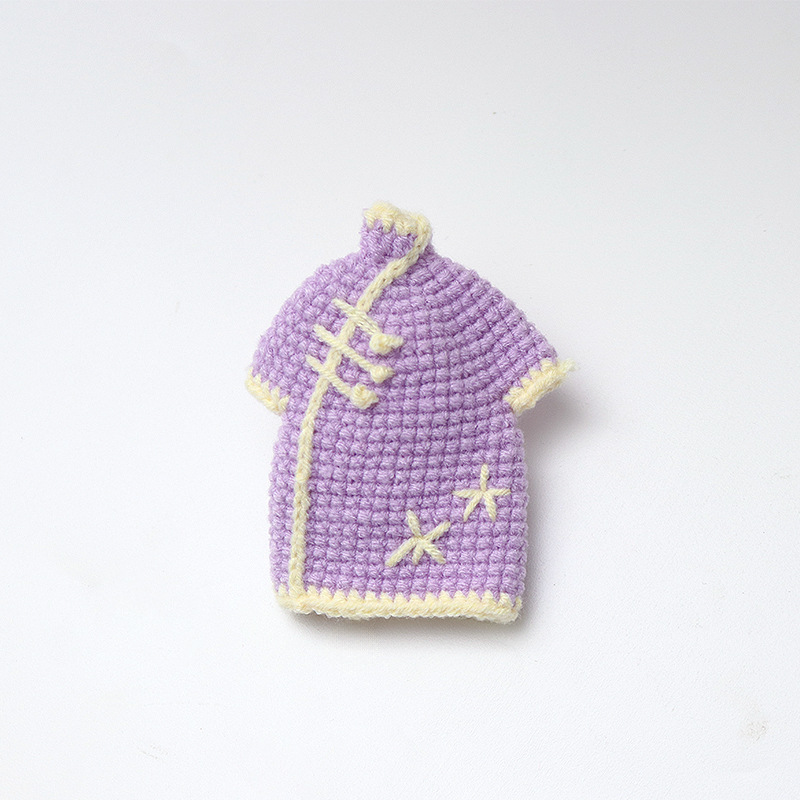 레트로 치파오 보라색 부티크 귀여운 네 가지 주제