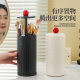 Cosmetic Brush Storage Cylinder Dustproof with Lid Automatic Lifting Brush Bucket Desktop Cosmetic Eyebrow Pen Beauty Brush Storage Box
