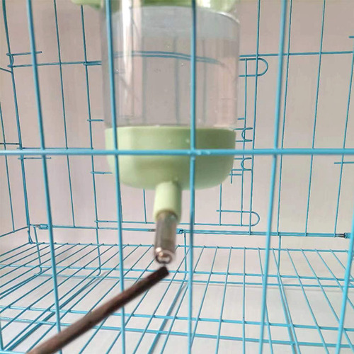 Cross-border pet hanging cage water fountain, rabbit ear style water feeder, non-wet mouth puppy water fountain supplies, direct supply from the manufacturer