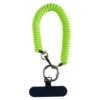 Mobile phone, green strap