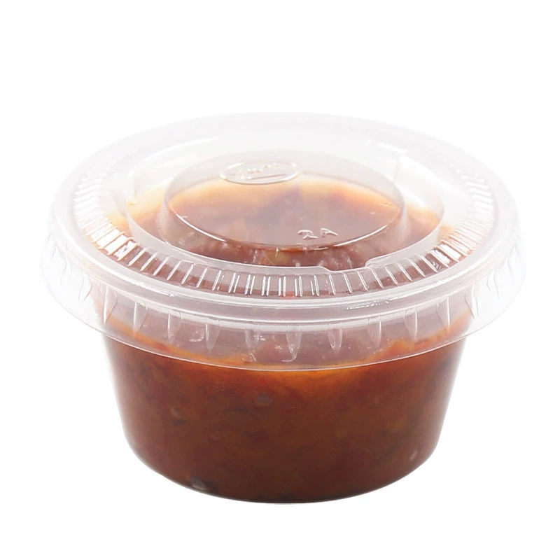 60ml disposable jelly cup/pudding cup with lid/plastic cup/sauce cup 100 sets