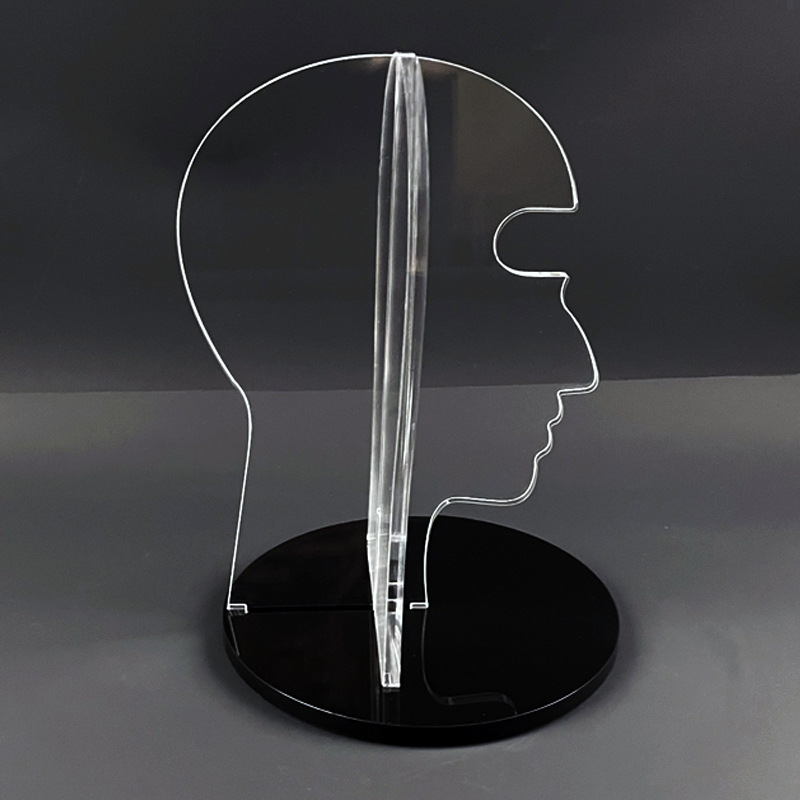 透明亚克力VR眼镜展示架头戴高档眼镜陈列展架支架