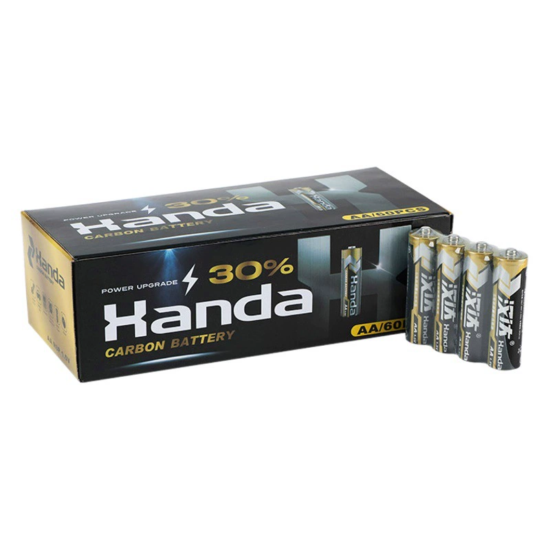 Оптовые батарейки типоразмера AA и AAA, угольные 1.5В, R03, для пультов ДУ, электрических игрушек, типоразмер 5