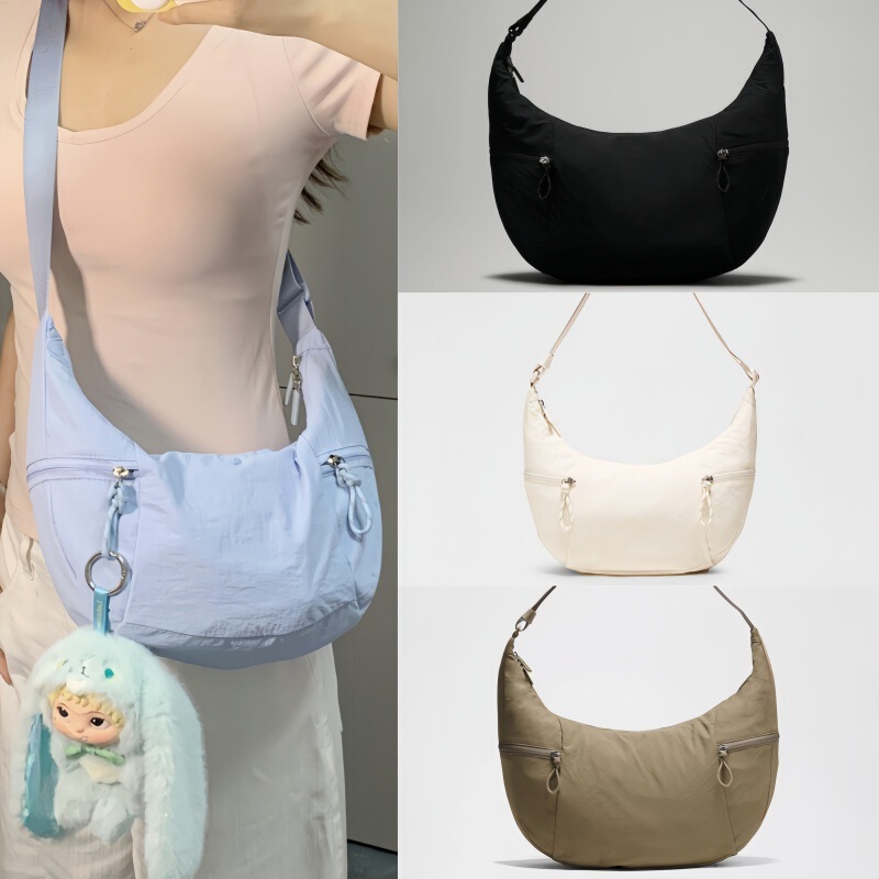 Lulu Croissant Bag Lululemon Bag High-End Niche Underarm Bag Lulu Bag Single Shoulder Crossbody Bag