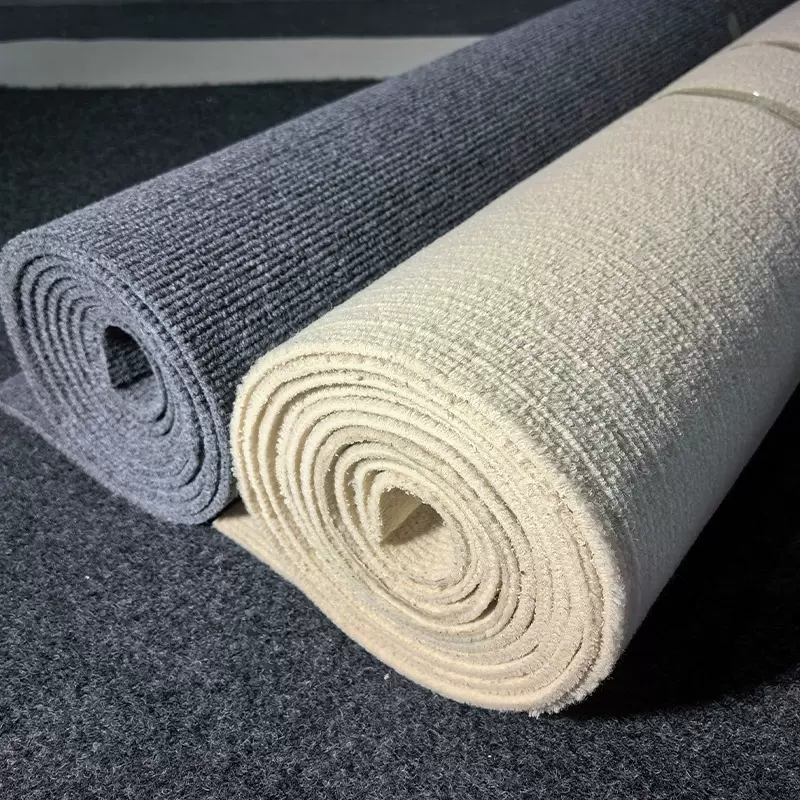 地毯商用卧室纯色耐脏易打理地毯大面积满铺加厚细条纹办公室地毯