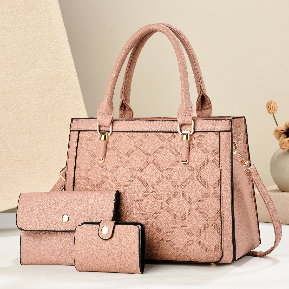 Bolso de mano de alta gama para mujer 2025 nuevo diseño de nicho bolso de hombro simple de moda bolso casual de moda