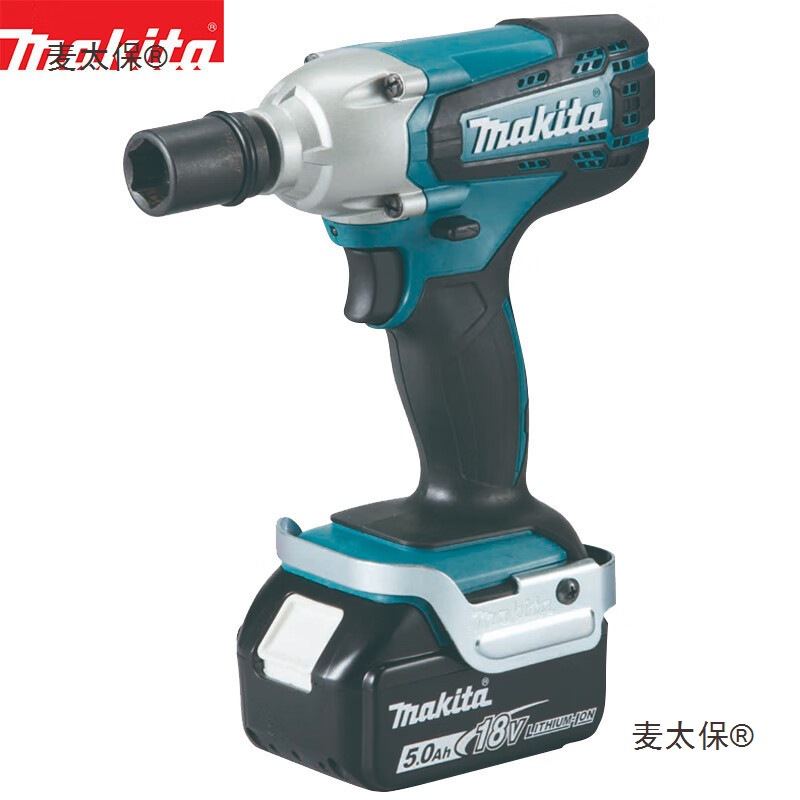 牧田（MAKITA）锂电冲击扳手大扭力电动扳手18V充电式汽修麦太保