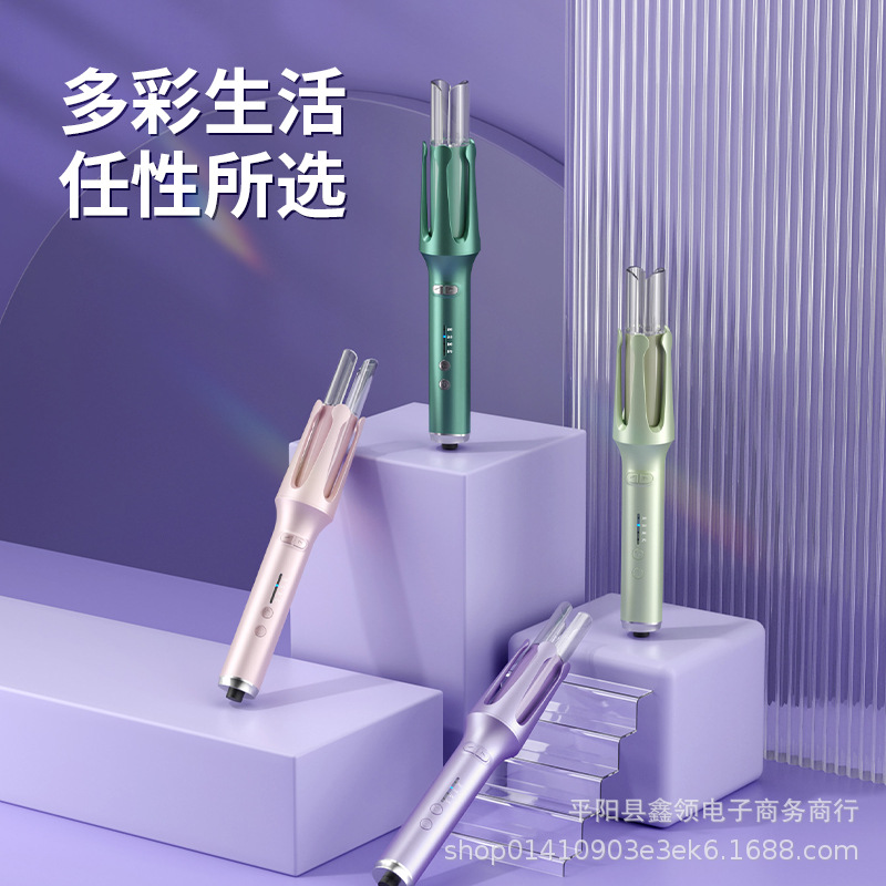 Source Manufacturer 32mm Fully Automatic Curling Iron for Lazy People, Negative Ions Do Not Damage Hair, Perm, Large Curls and Large Waves