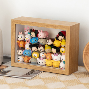 Loose Plush Toy Jar Hollow 3D Storage DIY Cute Storage Photo Frame Ornament Specimen Dried Flower Picture Frame