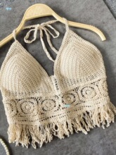 Solid Beach Hollow Short Swimwear Ůʿ��ɫɳ���U�ն̿�Ӿ��