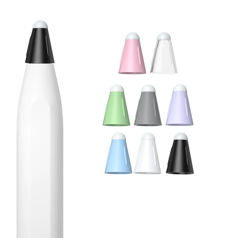 Применяемая ApplePencil волокнистая крышка наконечника пера для iPad ручка для письма, защитная крышка головы ручки бесшумной Beto Best