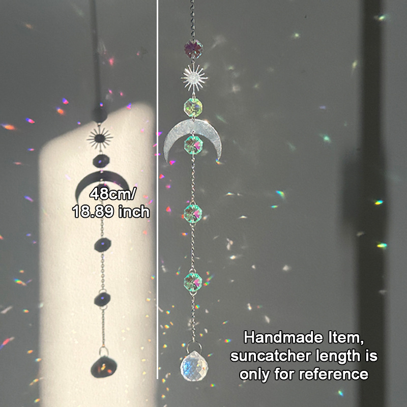 Crystal Moon Wind Chime