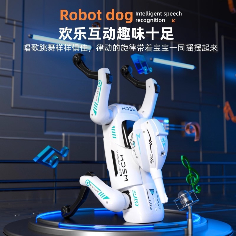 2025新款ai智能机器狗机械电子儿童玩具人工编程电动遥控男孩礼物|undefined