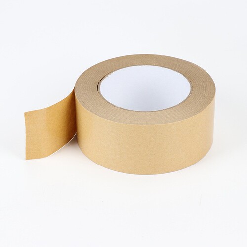 Kraft paper tape, waterless kraft paper, easy-tear hand-torn sealing and decorative self-adhesive kraft paper packing tape