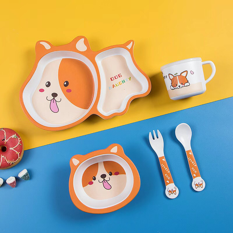 사랑스러운 강아지 - 그릇이 없는 싱글 스푼