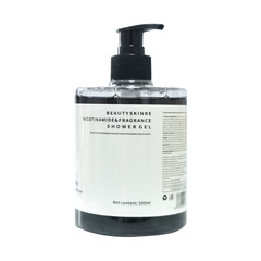 全英文版跨境專供煙酰胺香氛洗髮水護髮素套裝沐浴露發膜