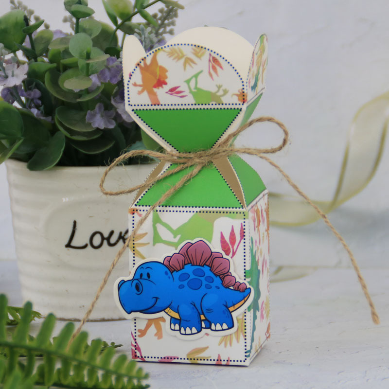 Birthday Dinosaur Paper Party Gift Wrapping Supplies 1 Set display picture 2