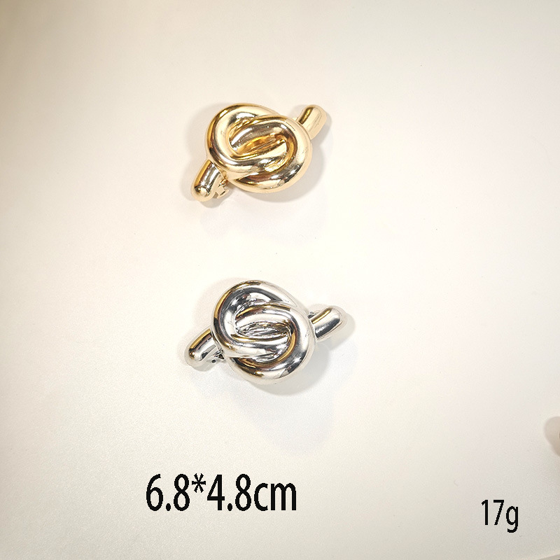Alloy Material Geometric Pattern Women's Gender Women's Simple Style Geometric Alloy Plating Hair Clip