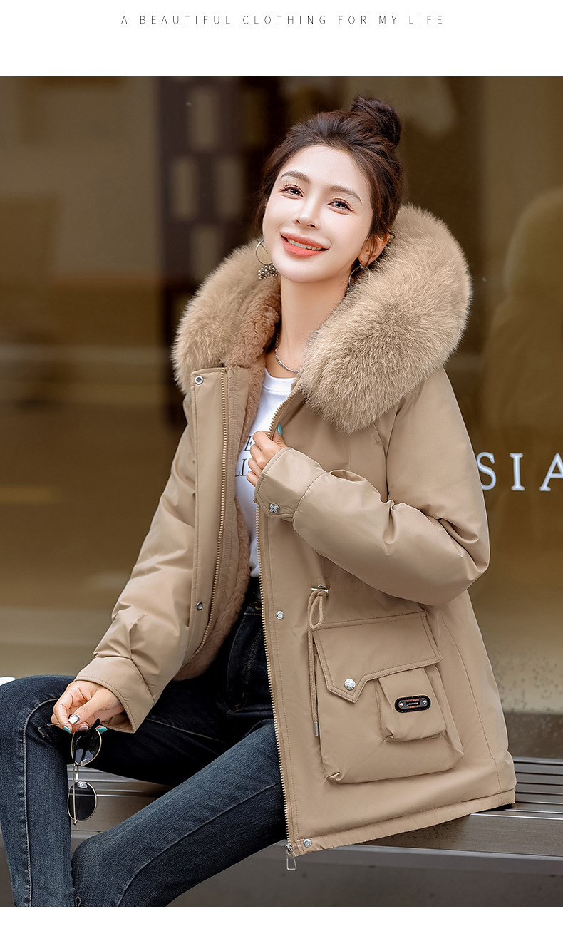 The petite faction overcomes the challenge of women's padded clothing in winter 2024, with new waist cinching slimming_voghion.com