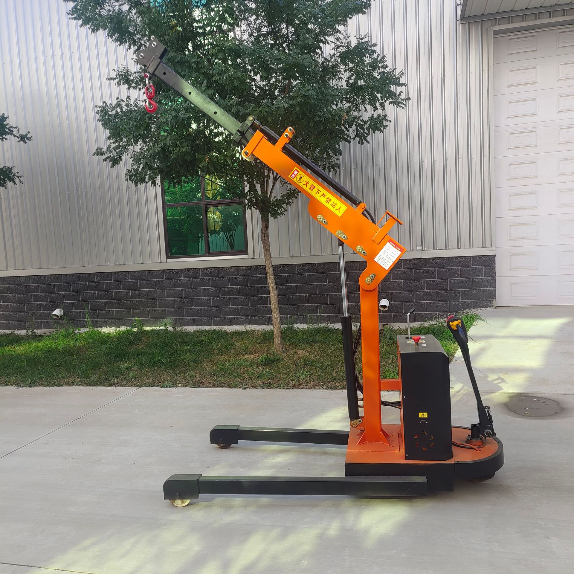 小型电动吊装机 小液压吊臂 微型起重机 移动式手动液压小吊车