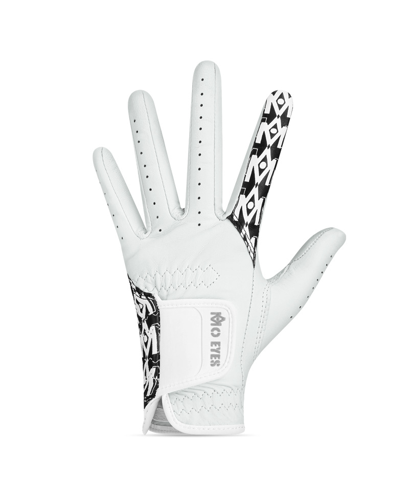 Găng tay golf nữ da cừu thật chống trượt thoáng khí Velcro — Cỡ 20 chi tiết 14