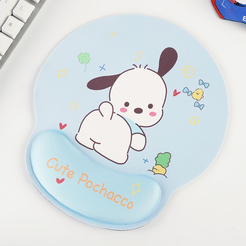 Alfombrillas de ratón transfronterizas, divertidas y variadas, reposamuñecas, alfombrillas de ratón de alta calidad con formas especiales, alfombrillas de ratón de dibujos animados para hombres y mujeres