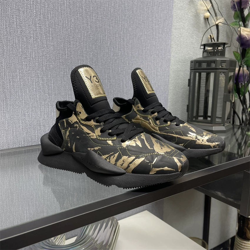Гуанчжоу источник фабрики от имени KGDBY3 Мужская обувь черный воин камуфляжная серия натуральная кожа папа обувь Спортивная повседневная обувь