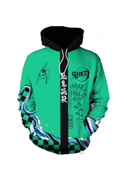 2026 Anime Demon Slayer Kimetsu no Yaiba 3D Hobl Sports Casual Sweatshirt 2026 Anime Demon Slayer Kimetsu no Yaiba 3D Hobl Sports Casual Sweatshirt