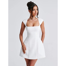 K 36527 Ruched V-neck bodycon dress ���� V ����������ȹ����
