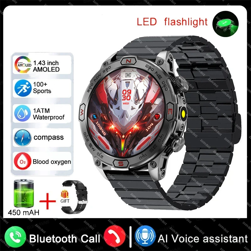 Новый KC86 кросс‑бордер умные часы 100+ спорт AMLOED экран Bluetooth вызов KC86 умные часы автономность