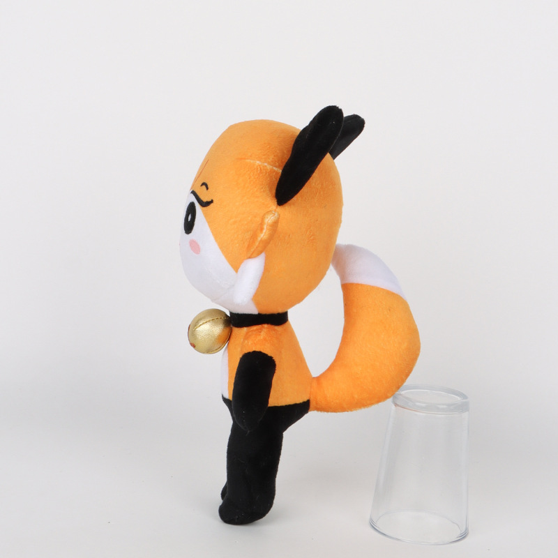 跨境fox ledy plush狐狸女士狐狸精毛绒玩具公仔卡通可爱儿童礼物|undefined