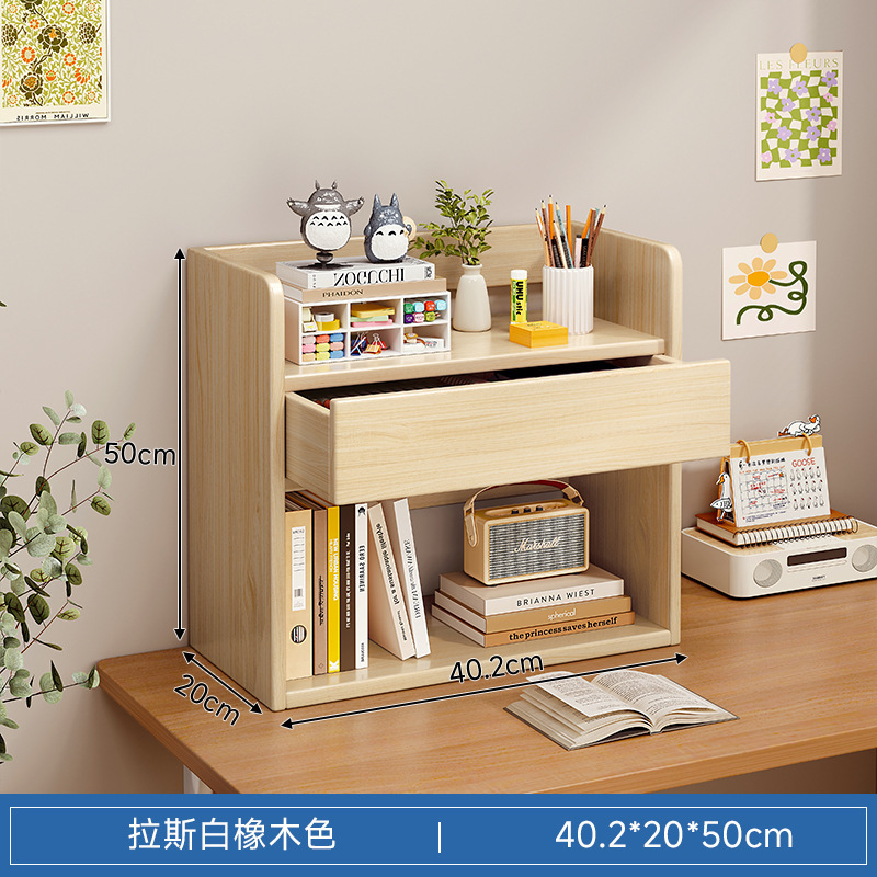 Estante de escritorio Estante de escritorio Estante de escritorio para el hogar de los estudiantes, almacenamiento de escritorio, gabinete pequeño de varias capas, estación de oficina, estante pequeño