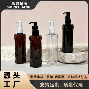 �F؛200ml��Һƿ͸��ɫ�o�l����ƿ pet����ж�y��ƿ��ϴ����ƿ