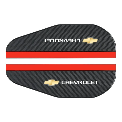 Rearview mirror rainproof sticker: Rainproof Rearview Mirror Rain Shield - rain-eyebrow-carbon-fiber-pattern-chevrolet-pair-set