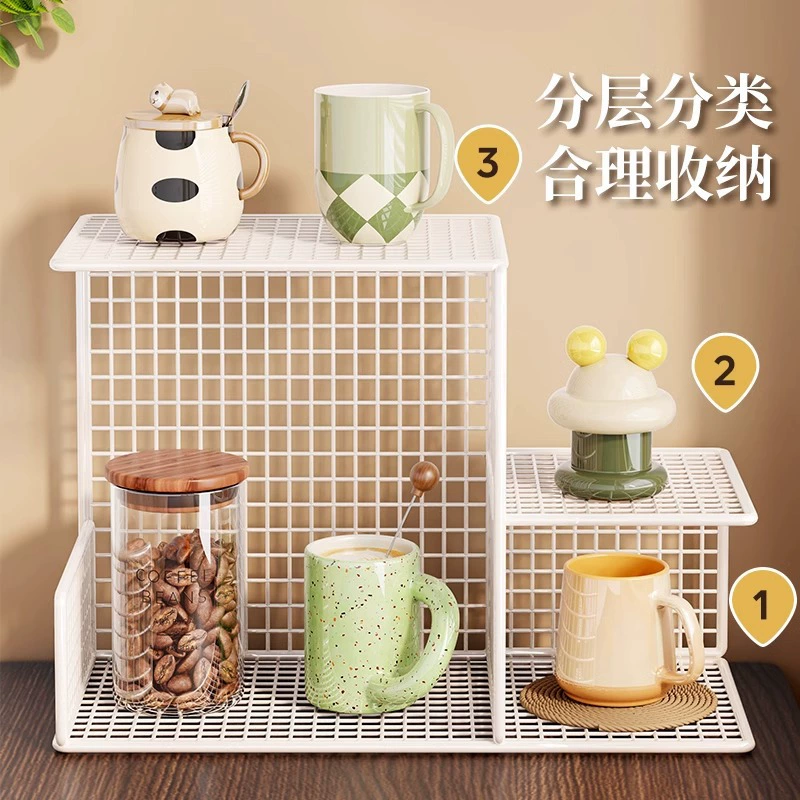 Стеллаж для cup хранения, многослойный сортировочный стеллаж, настольный стеллаж для воды, шкаф для хранения на столе