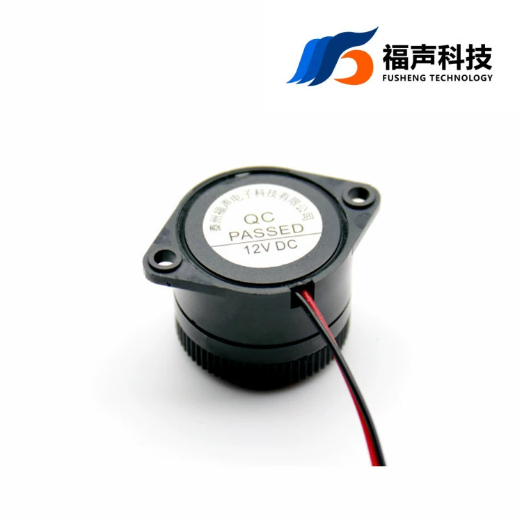 FSD-2910 активный пьезоэлектрический зуммер 12V постоянный ток непрерывный звук верхняя спираль RoHs Благословение