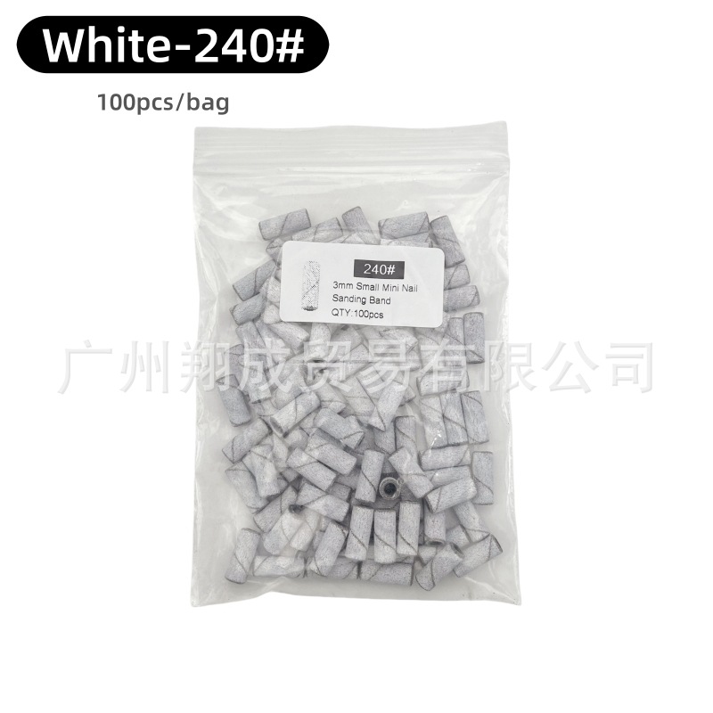 Internet celebridad anillo de arena de uñas de tamaño pequeño rodamiento mini conjunto anillo de arena núcleo del eje manicura removedor de uñas cabeza de molienda 3,1mm