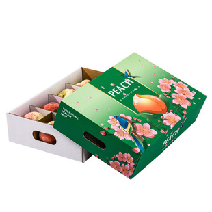 Color Box Flying Machine Box Heaven and Earth Cover Handbag Festival Dragon Boat Festival Zongzi Box Fruit Gift Box Corrugated Packaging Box Customization