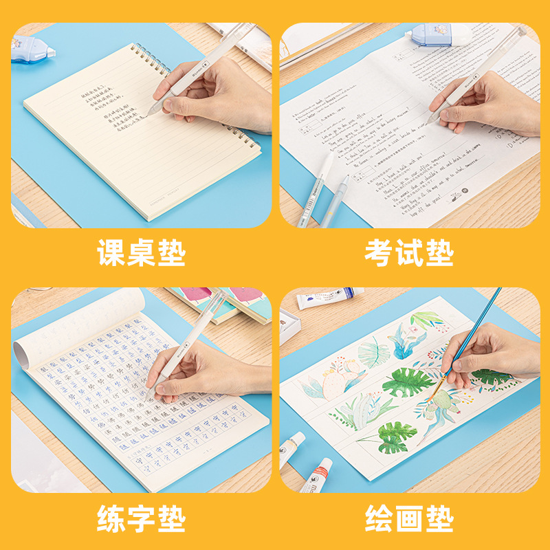 Deli Exam Board Tablero de escritura Tablero de escritura Tablero de escritura A4 Precio Marca A5 Corte a mano Estera de mesa suave anti-corte