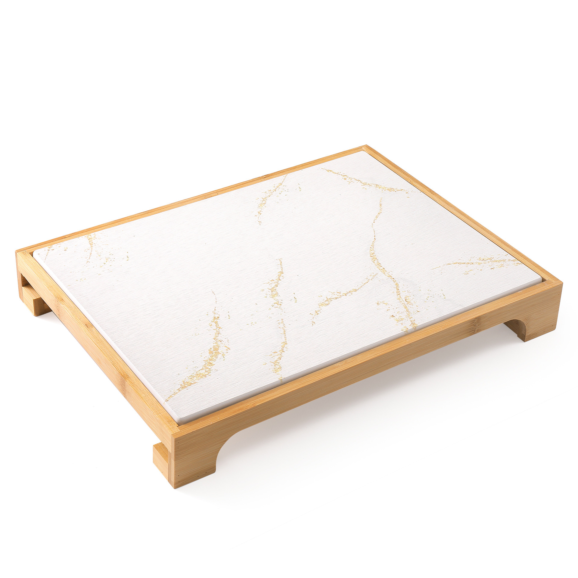 Transfronterizo Amazonas bambú drenaje marco de terra de diatomita platos de comedor almohadilla de secado rápida almohadilla de absorción de agua lavabo de baño almohadilla de taza