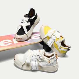 工厂直销新款时尚潮流休闲板鞋韩版潮鞋帆布GB0001款